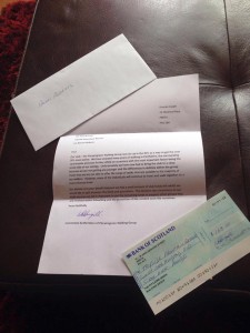 cheque